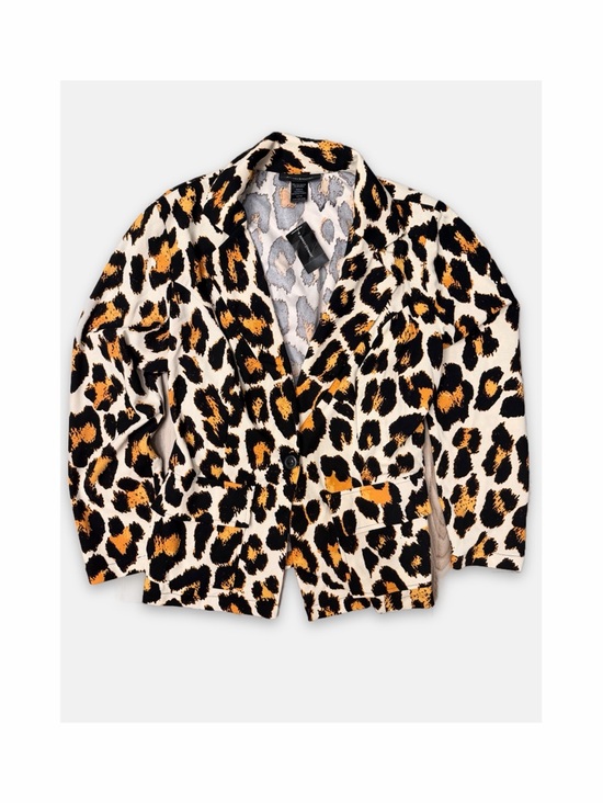 Ashley Stewart Jackets & Blazers - Ashley Stewart Animal Print Belted Blazer Women's 14/16 Maximalist Glamoratti